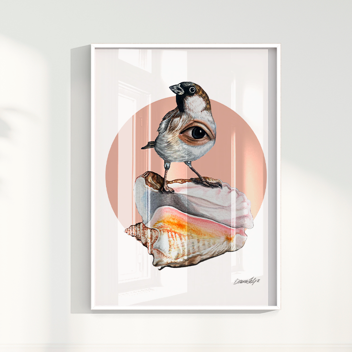 Quadro Pardal por Bruno Felipe
