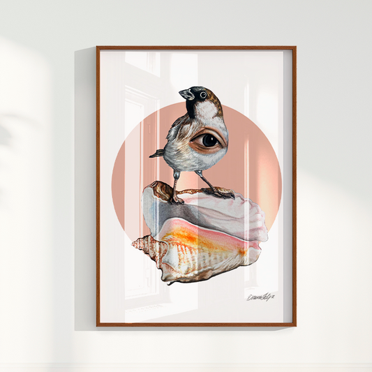 Quadro Pardal por Bruno Felipe