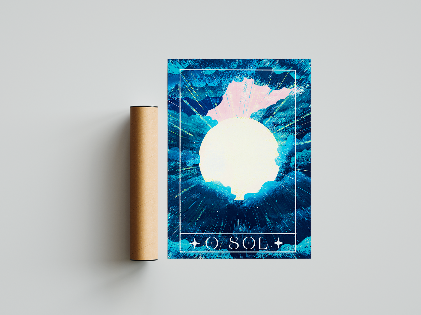 Poster Tarot por Carol Traldi pronta entrega Tamanho A3