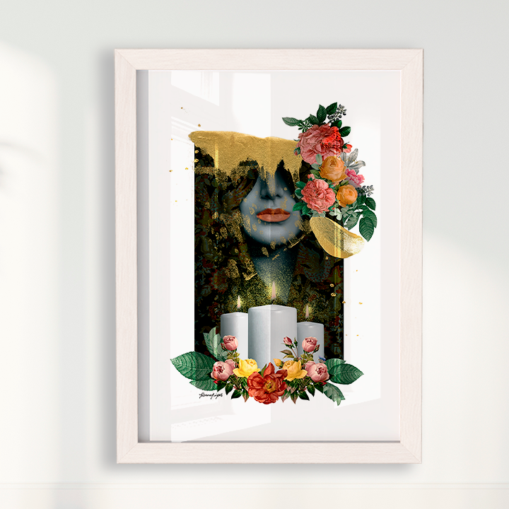Quadro Prece por Adoro Cores