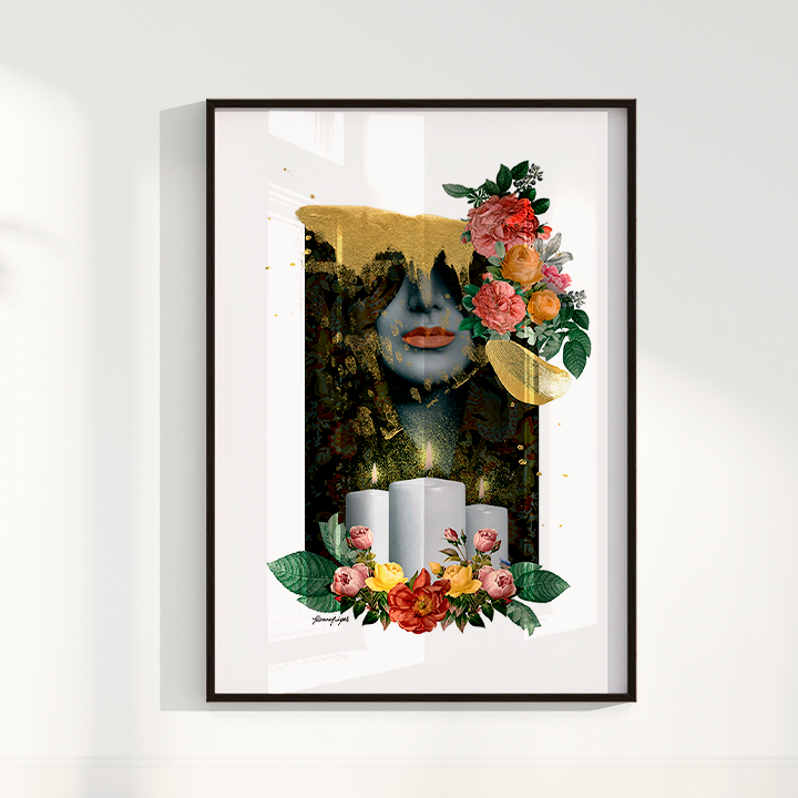 Quadro Prece por Adoro Cores