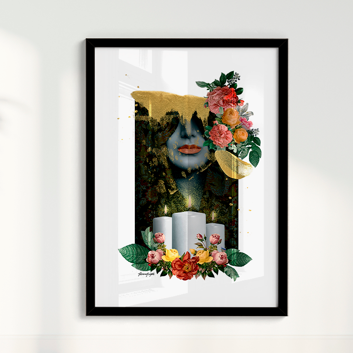 Quadro Prece por Adoro Cores