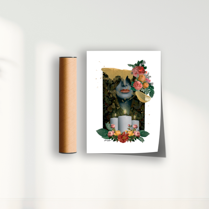 Quadro Prece por Adoro Cores