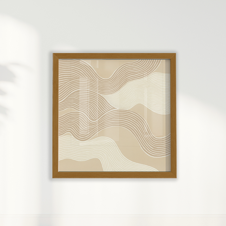 Quadro Texturas Areias II