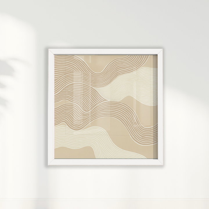 Quadro Texturas Areias II
