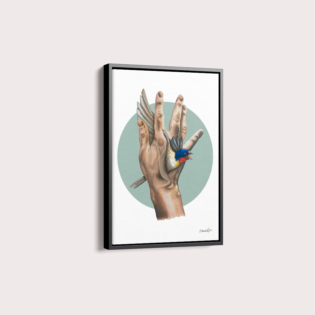 Quadro Através por Bruno Felipe