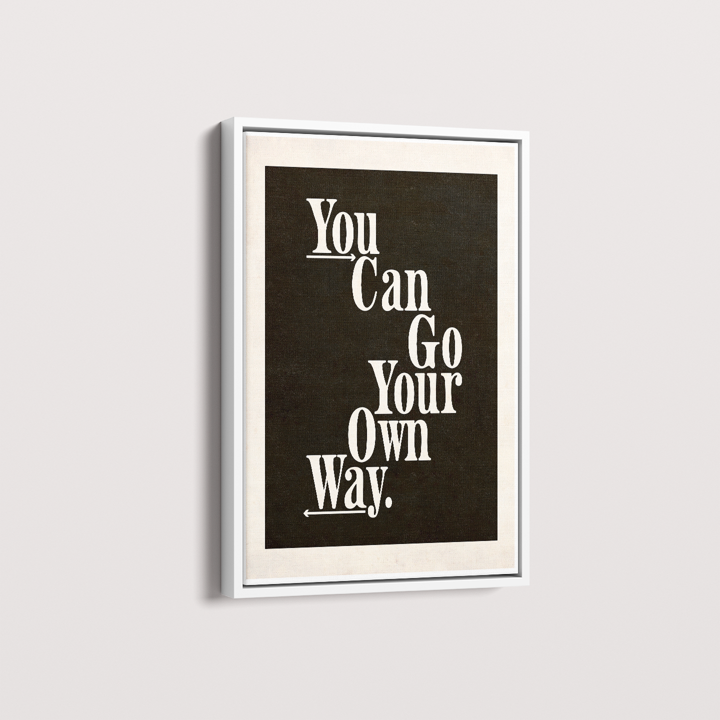 Quadro You Can Go Your Own Way Thiago Villas Boas