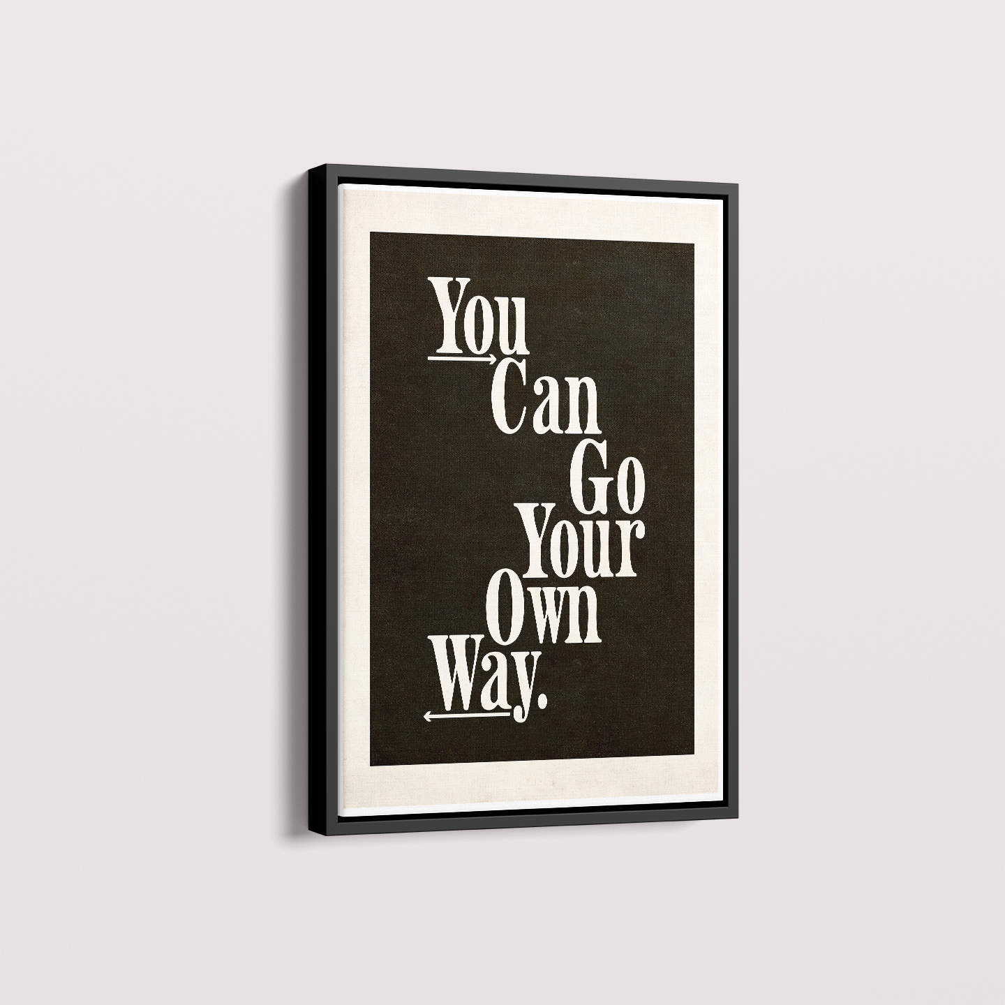 Quadro You Can Go Your Own Way Thiago Villas Boas