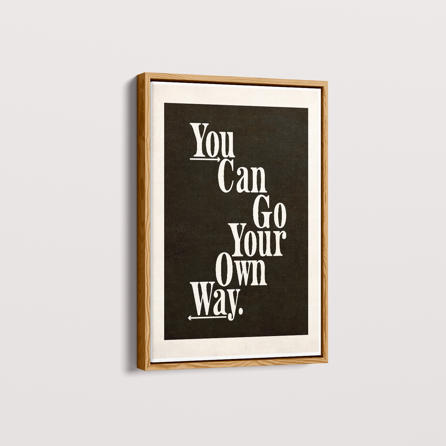 Quadro You Can Go Your Own Way Thiago Villas Boas