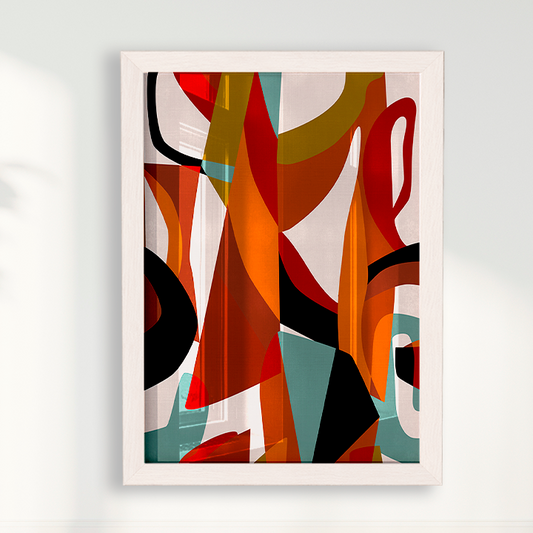 Quadro Moderno Abstrato por Mário Soares