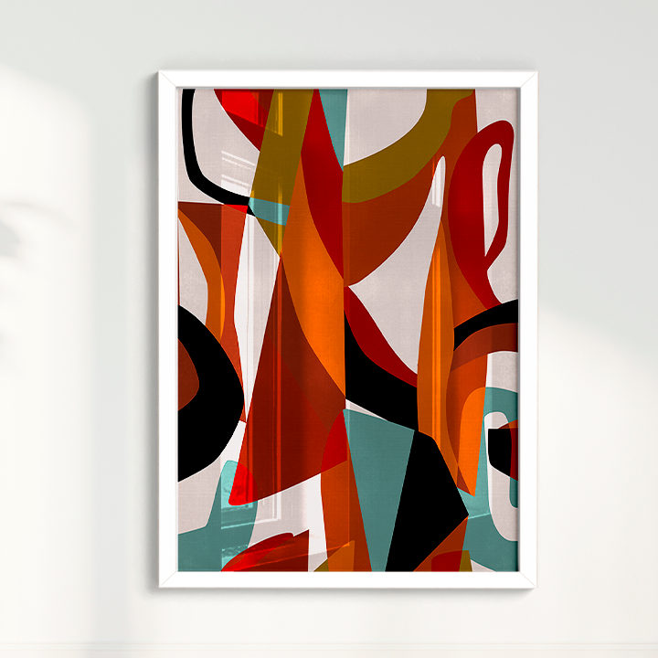 Quadro Moderno Abstrato por Mário Soares