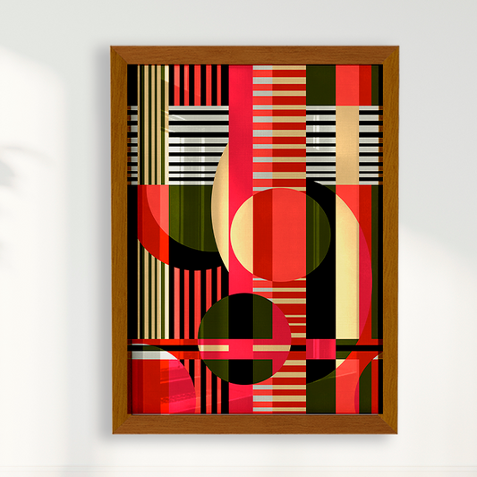Quadro Formas Geometricas por Mário Soares