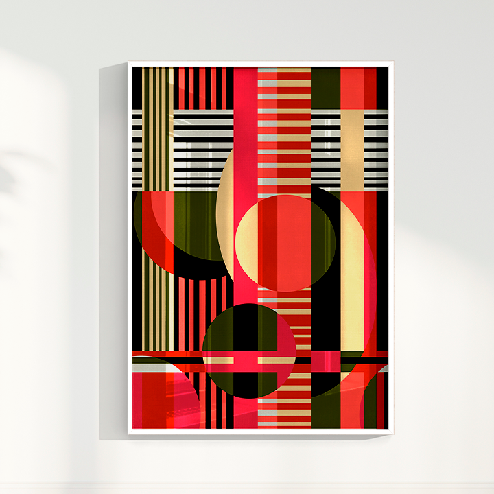Quadro Formas Geometricas por Mário Soares
