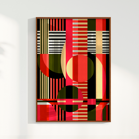 Quadro Formas Geometricas por Mário Soares