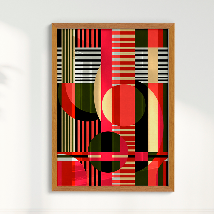 Quadro Formas Geometricas por Mário Soares