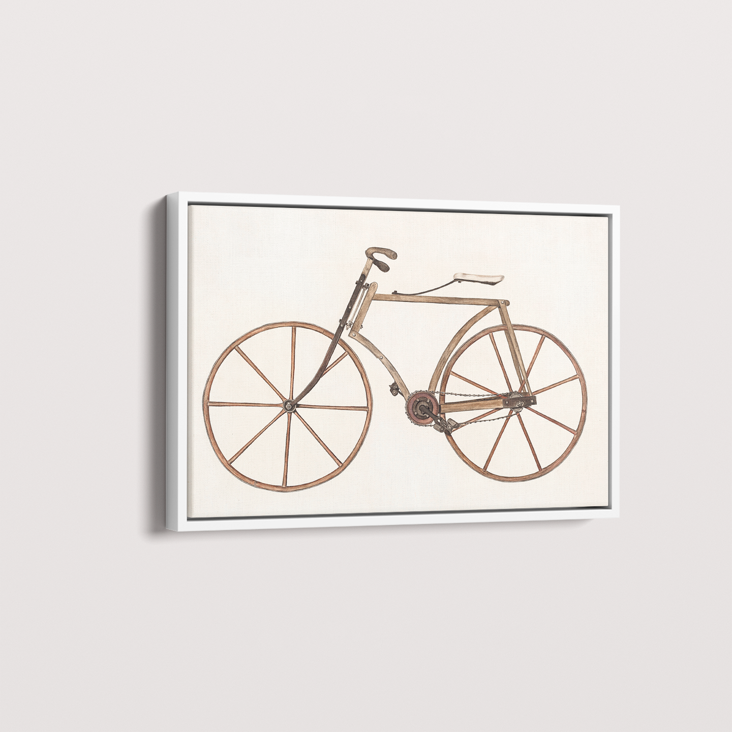 Quadro Bicicleta Vintage