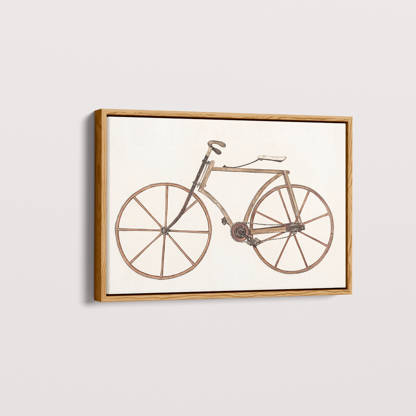 Quadro Bicicleta Vintage