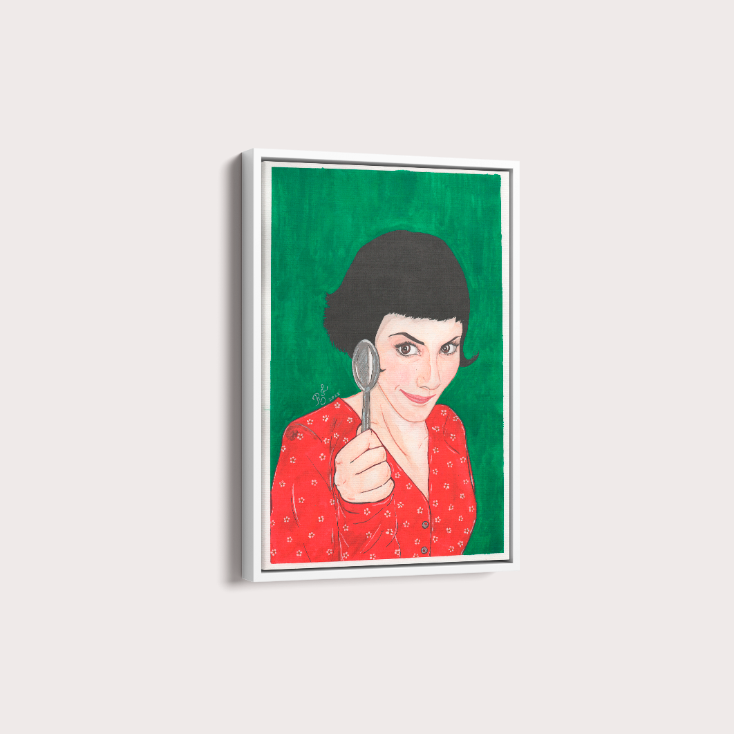 Quadro Amélie Poulain II por Rayana Karoline