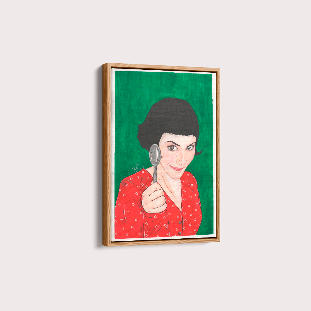 Quadro Amélie Poulain II por Rayana Karoline