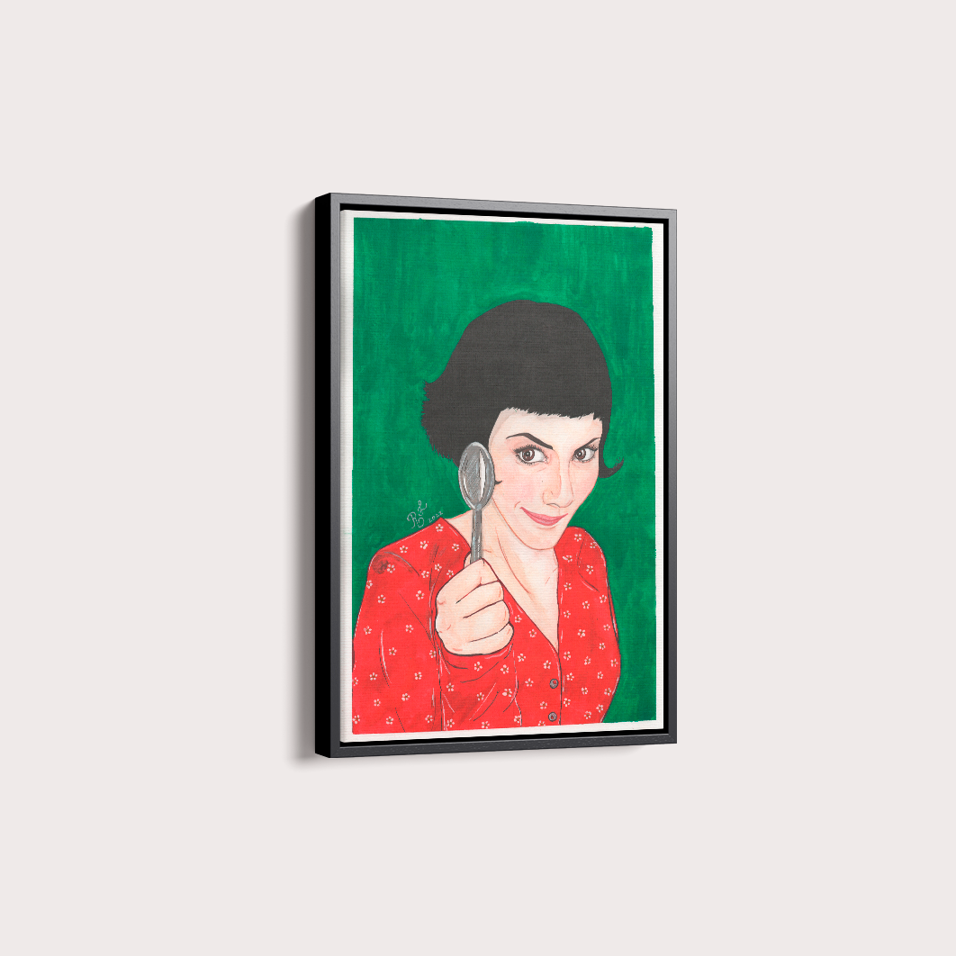 Quadro Amélie Poulain II por Rayana Karoline