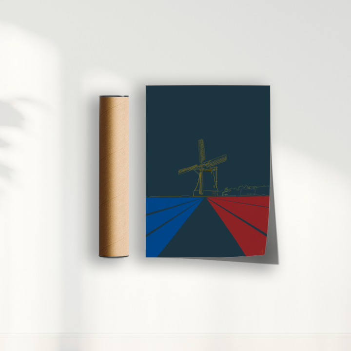 Quadro Amsterdã João de Rossi