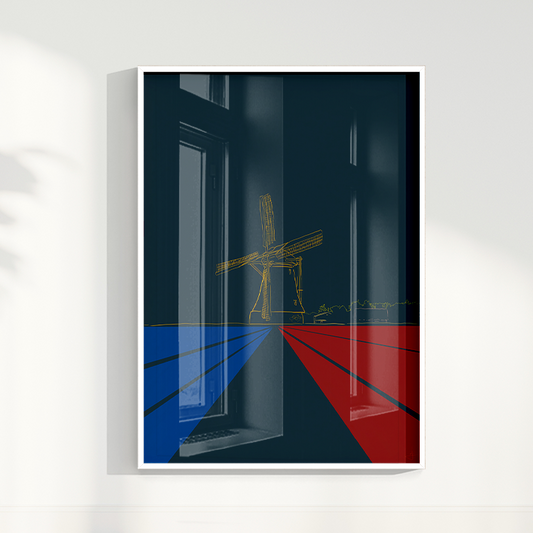 Quadro Amsterdã João de Rossi