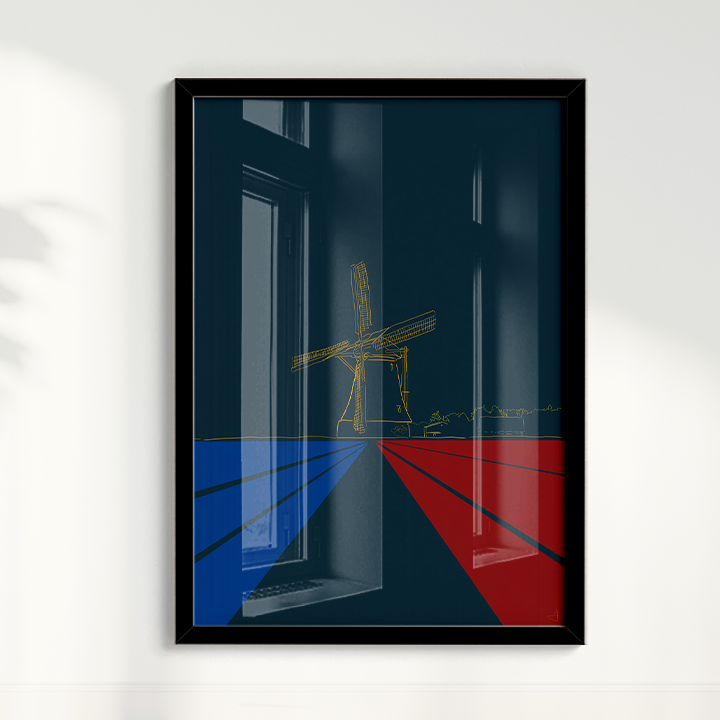 Quadro Amsterdã João de Rossi