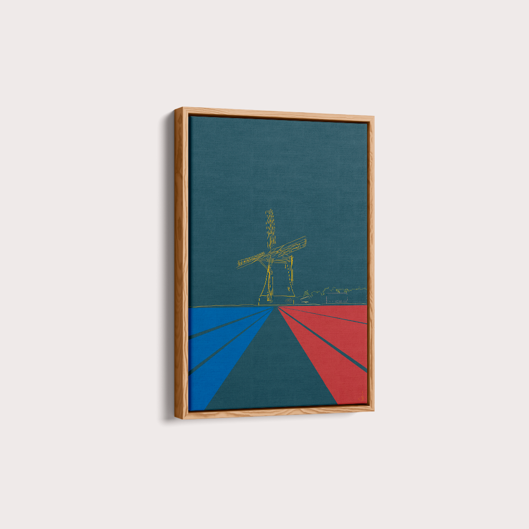 Quadro Amsterdã João de Rossi