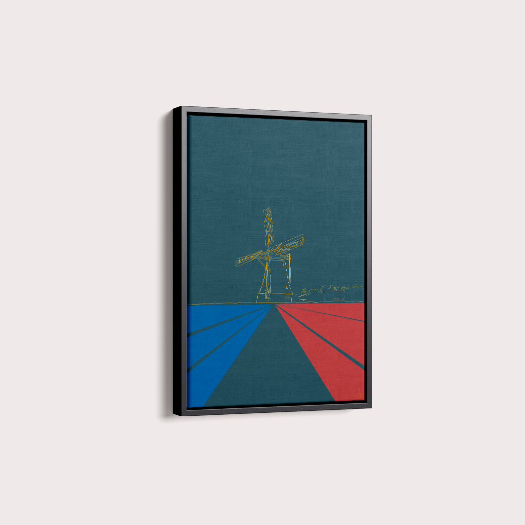 Quadro Amsterdã João de Rossi
