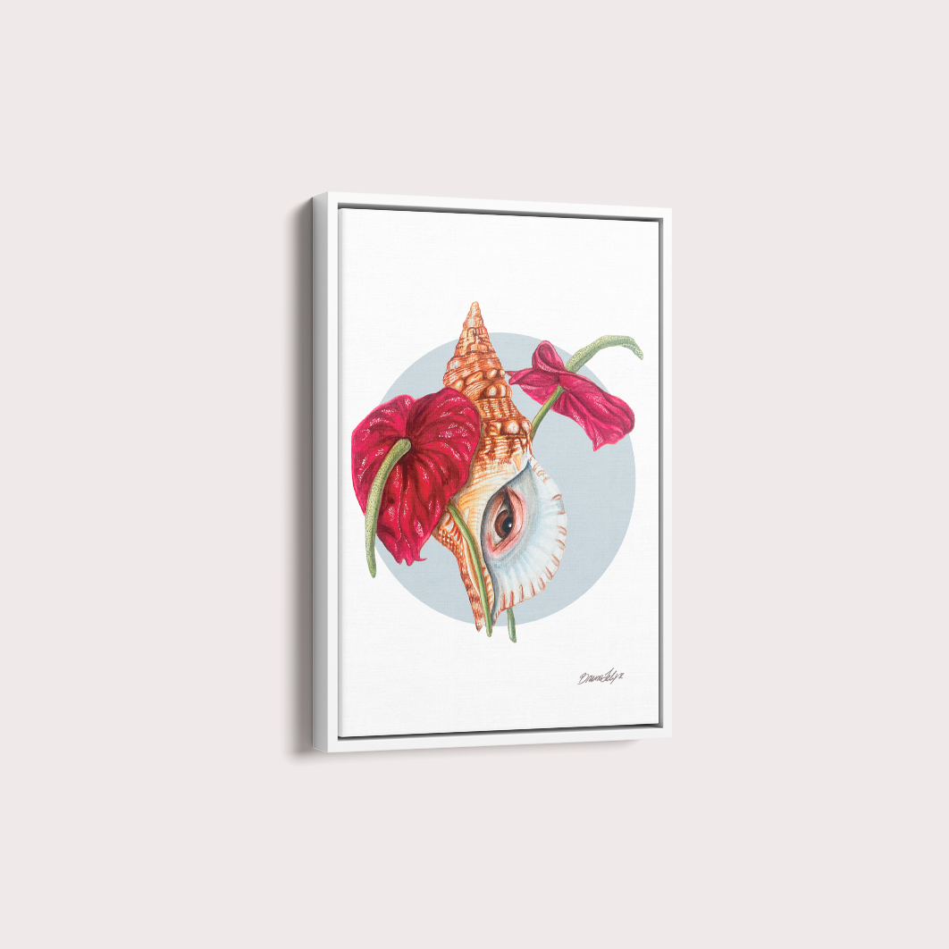 Quadro Antúrio por Bruno Felipe