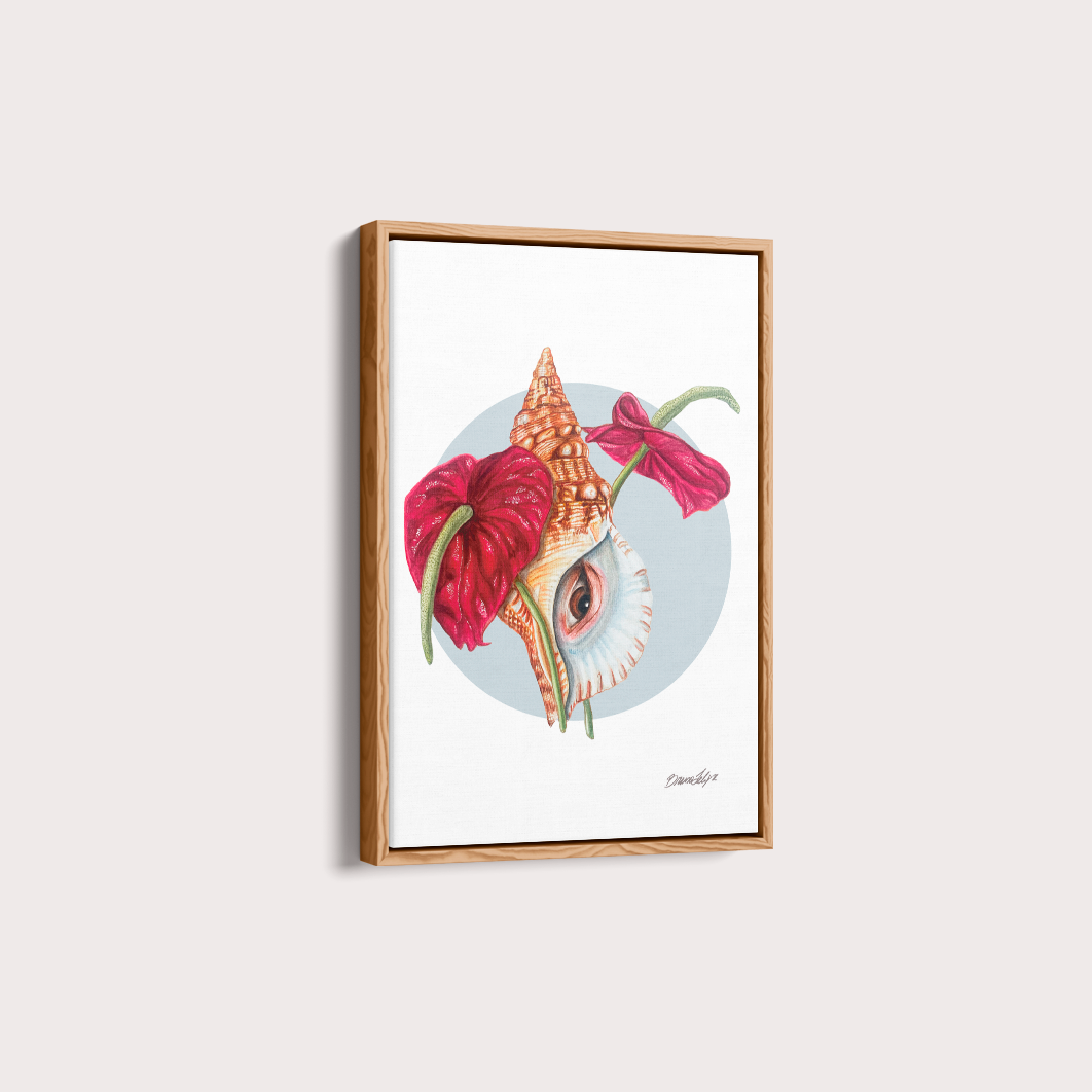 Quadro Antúrio por Bruno Felipe