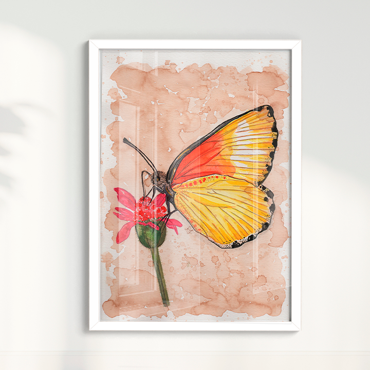 Quadro Aquarelando 27 por Rayana Karoline