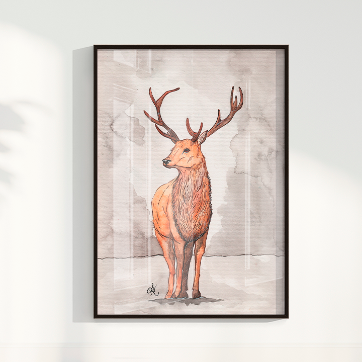 Quadro aquarelando 11 por Rayana Karoline