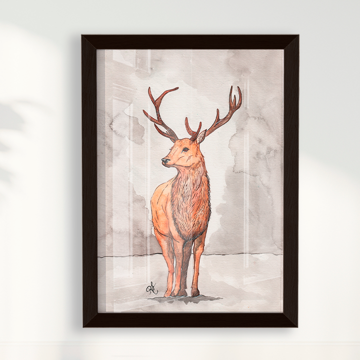 Quadro aquarelando 11 por Rayana Karoline