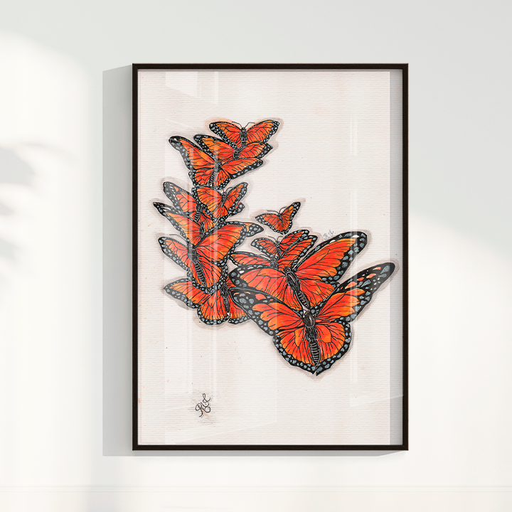 Quadro Aquarelando 16 por Rayana Karoline