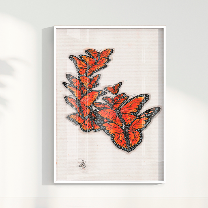 Quadro Aquarelando 16 por Rayana Karoline