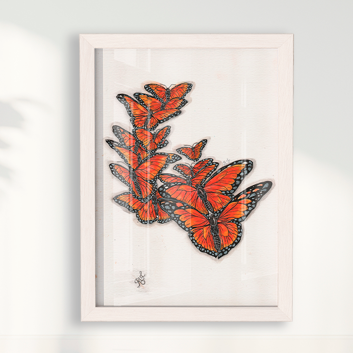 Quadro Aquarelando 16 por Rayana Karoline