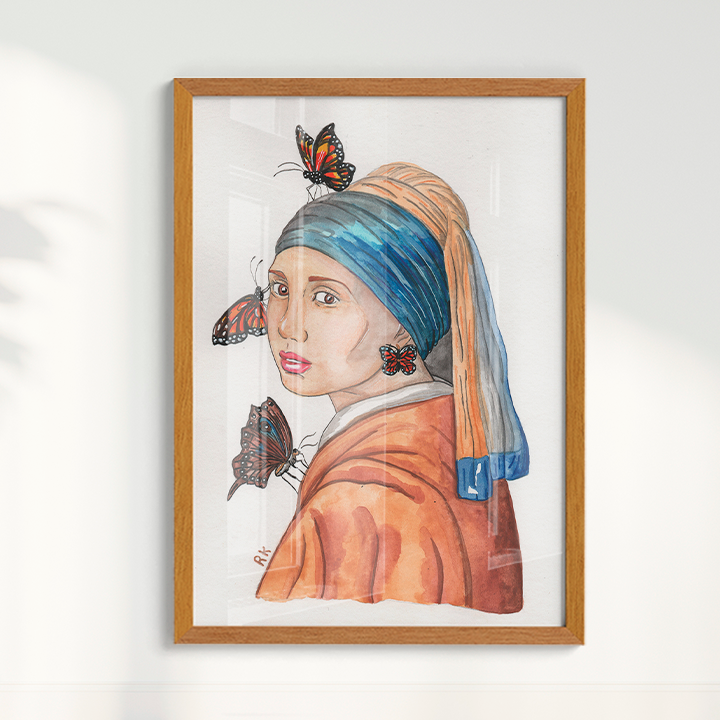 Quadro aquarelando 4 por Rayana Karoline