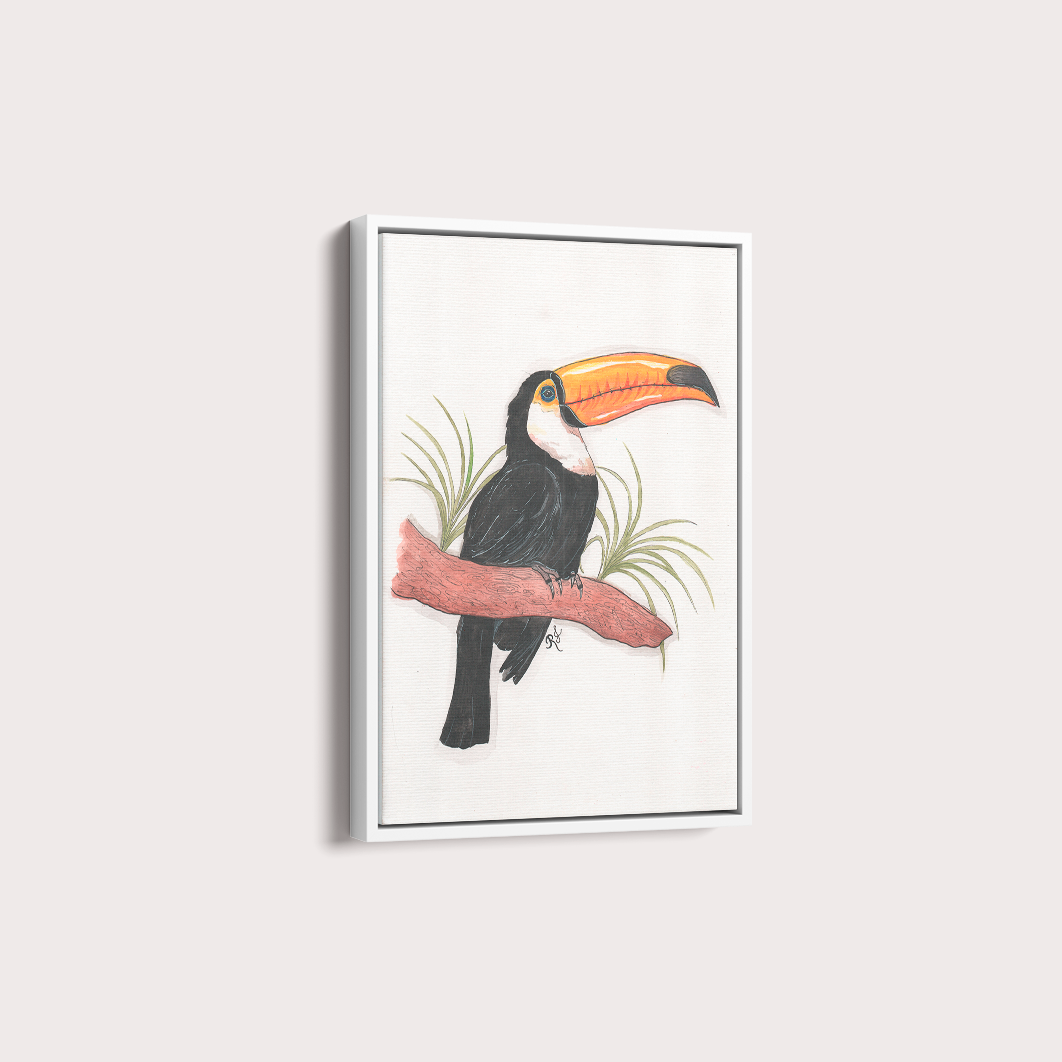 Quadro Tucano por Rayana Karoline