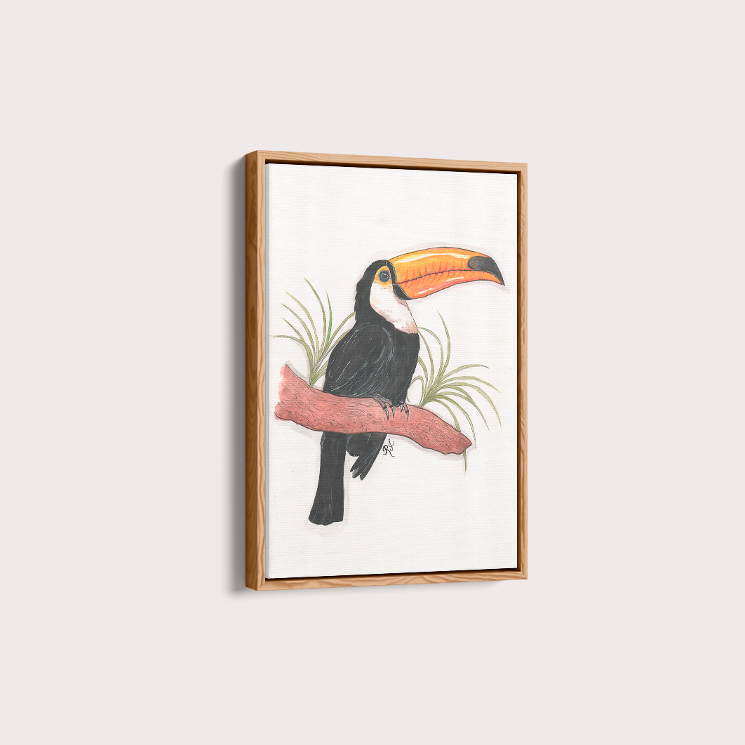 Quadro Tucano por Rayana Karoline