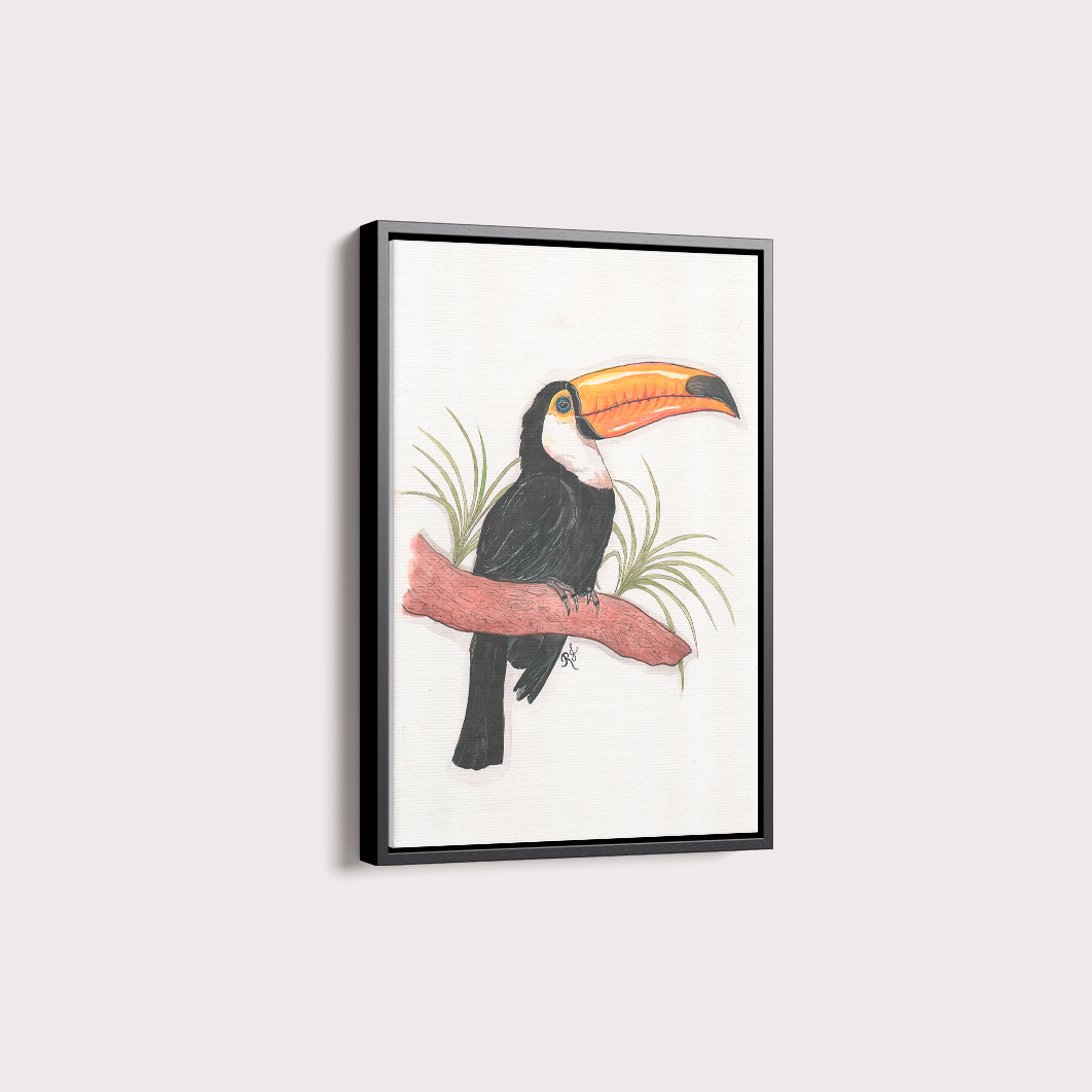 Quadro Tucano por Rayana Karoline