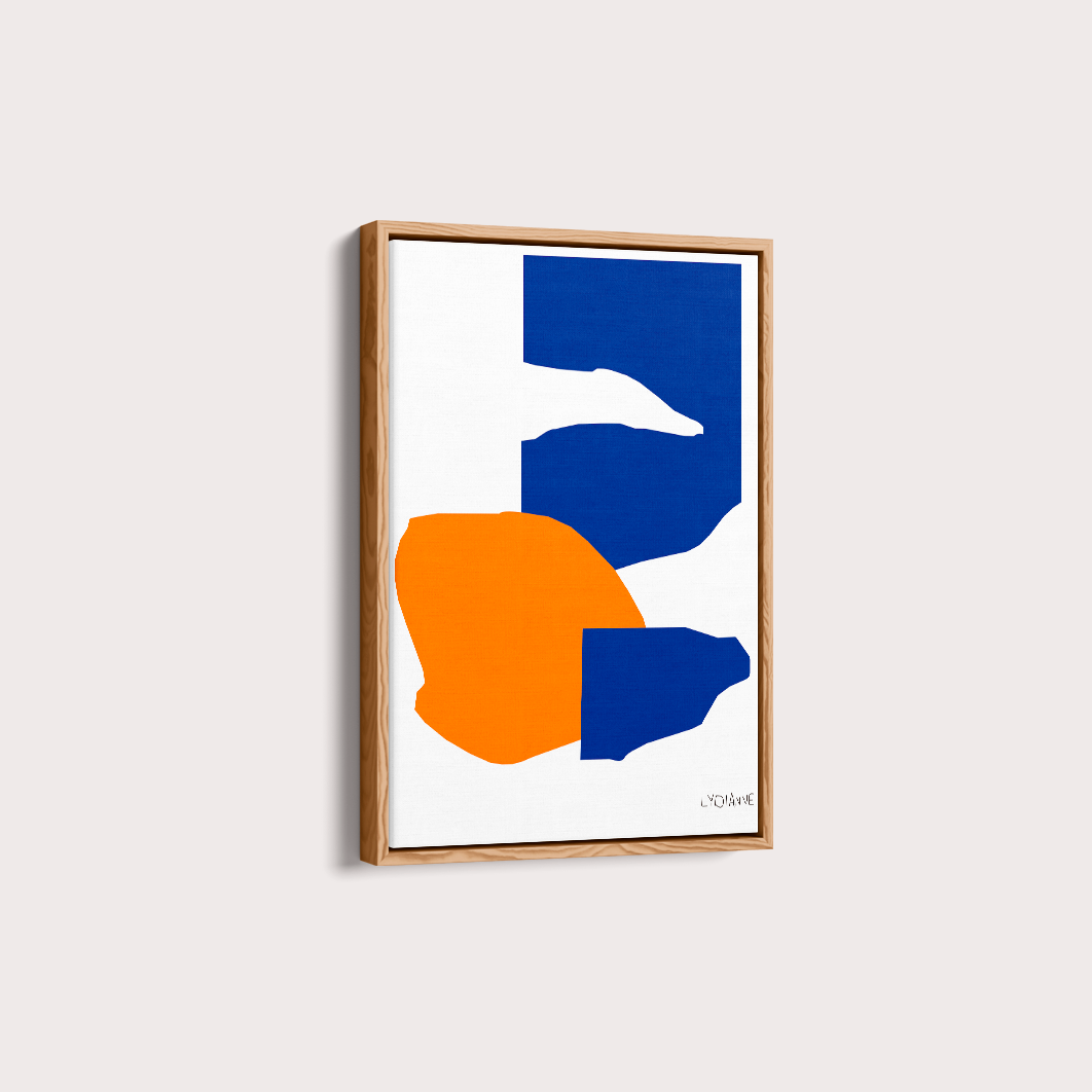 Azul Laranja