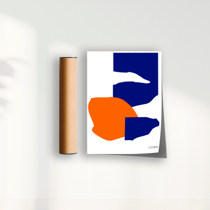 Azul Laranja