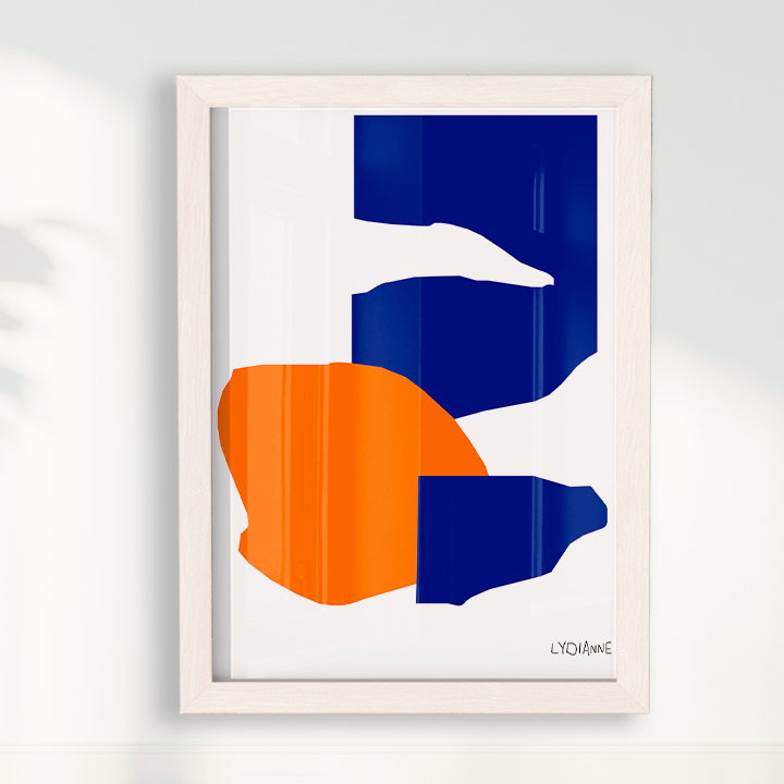 Azul Laranja