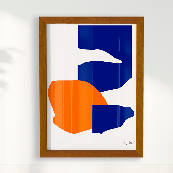 Azul Laranja