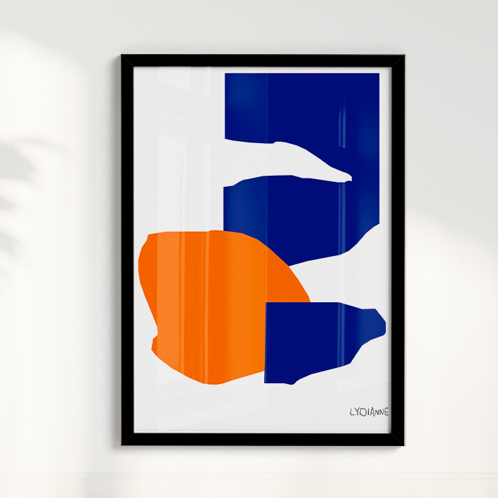 Azul Laranja