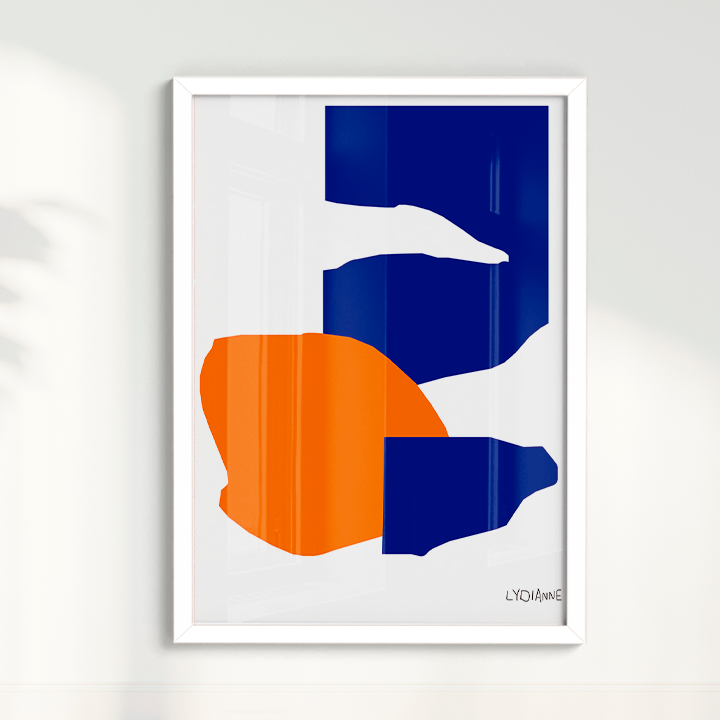 Azul Laranja