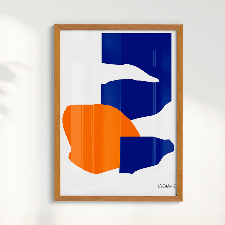 Azul Laranja