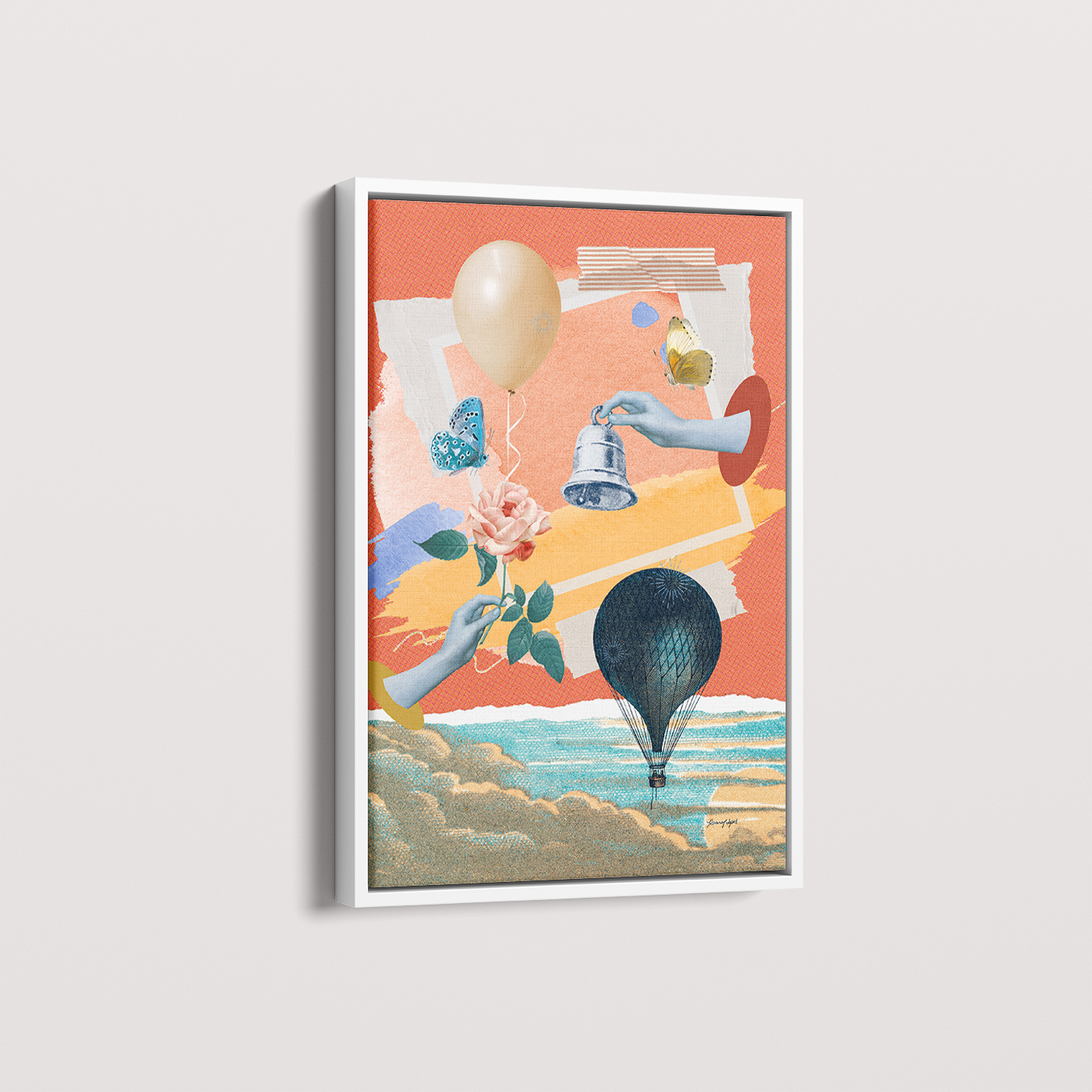 Quadro Sino e Balão por Adoro Cores