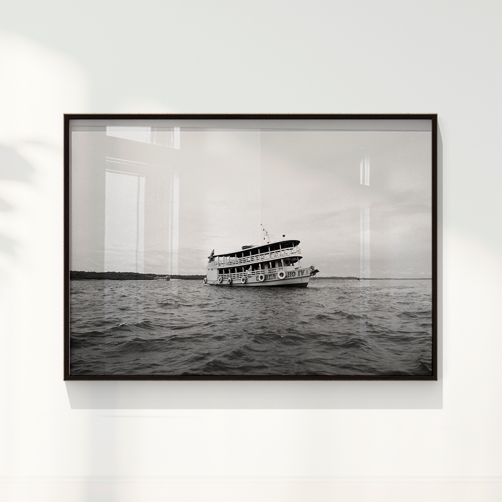 Quadro Barco Antigo por Angus Waddacor-McConill
